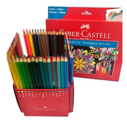 Lápis De Cor Faber Castell C/60 Cores